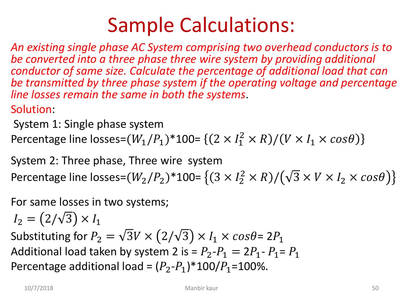 Unit 1, as she taught it — slide 50