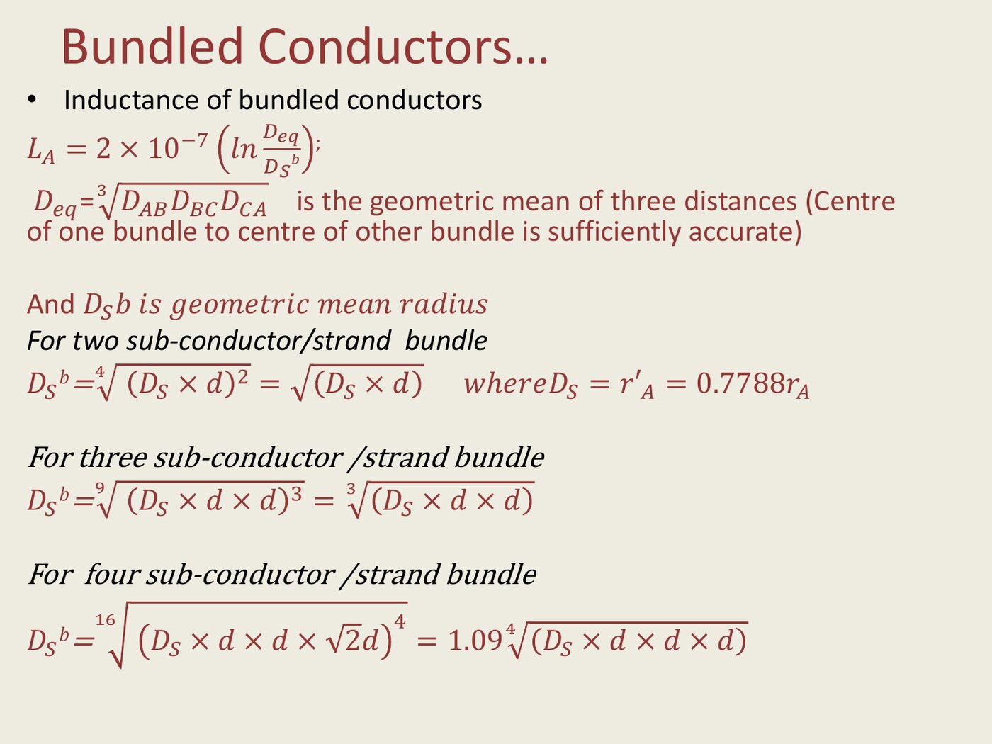 Units 2 and 4, as she taught them — slide 38
