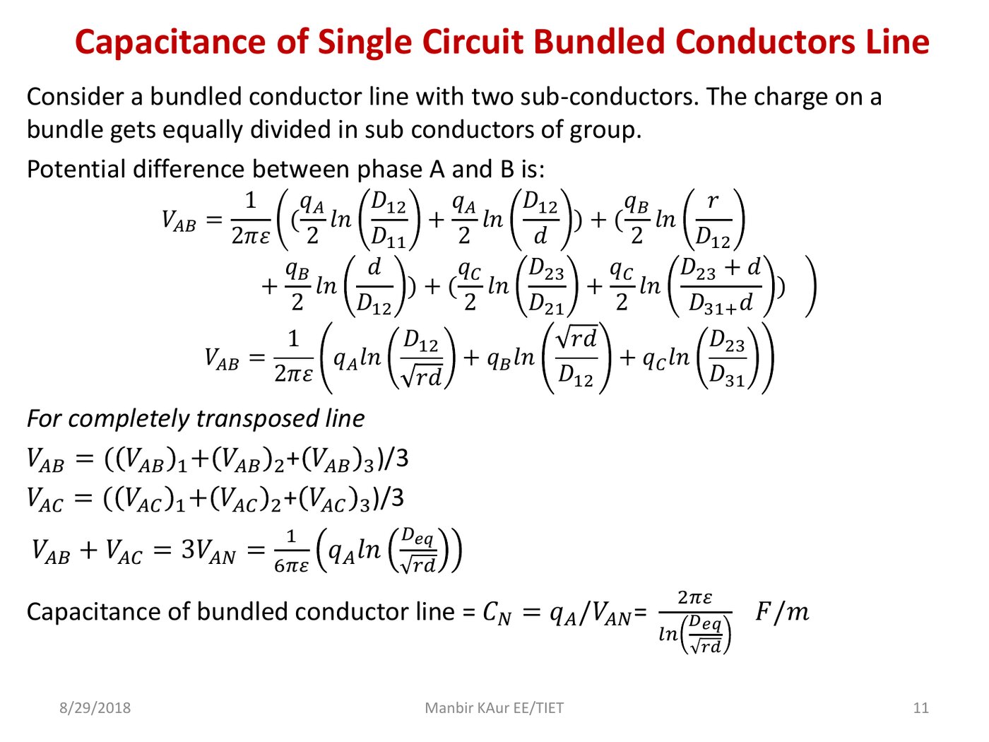 Units 2 and 4, as she taught them — slide 11