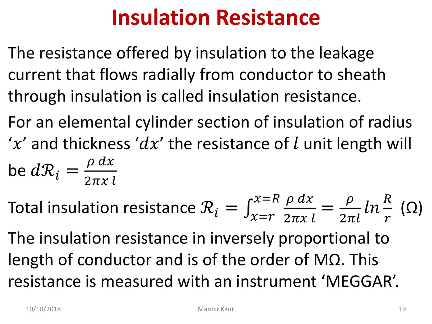 Unit 6, as she taught it — slide 19