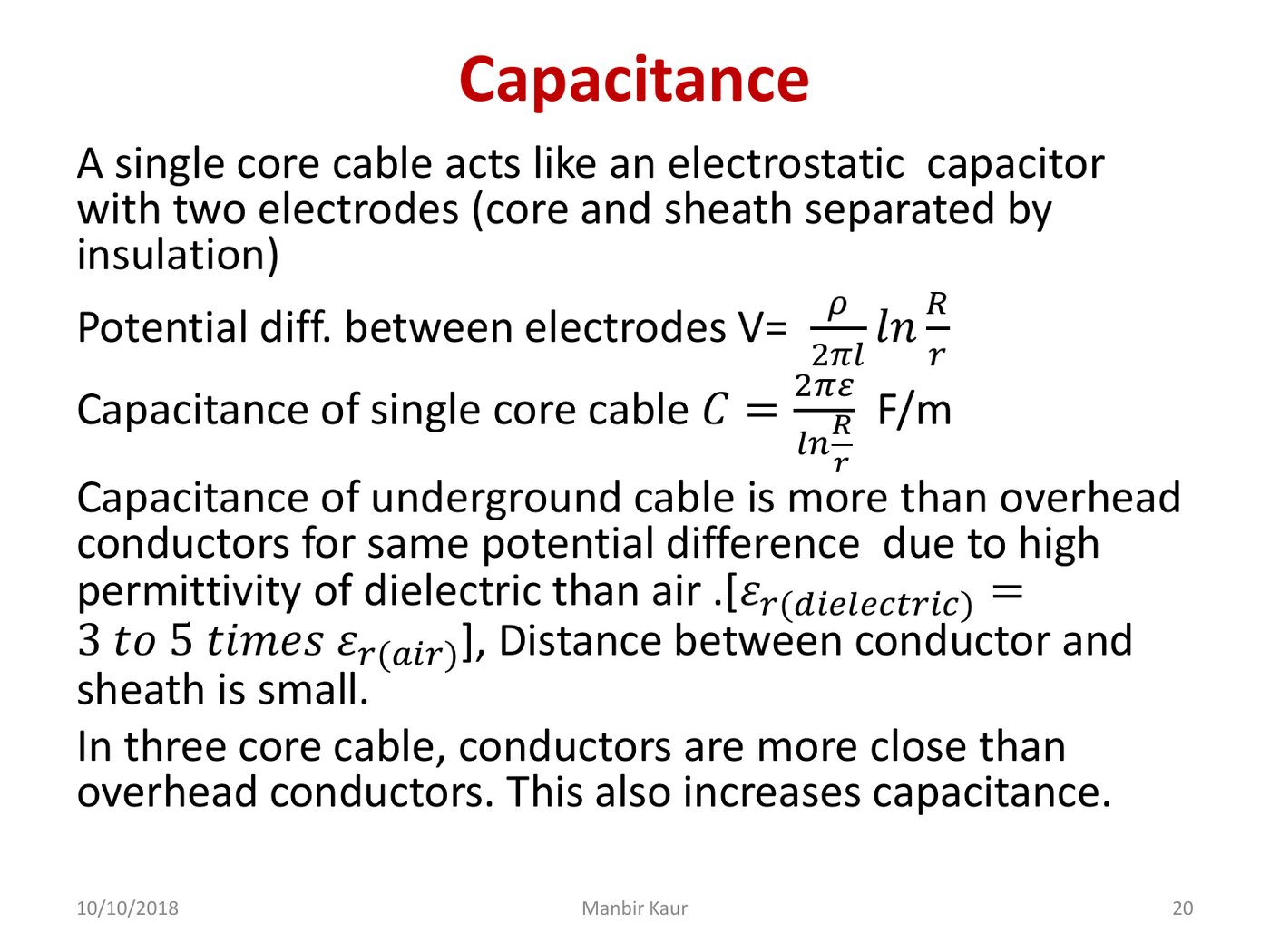 Unit 6, as she taught it — slide 20