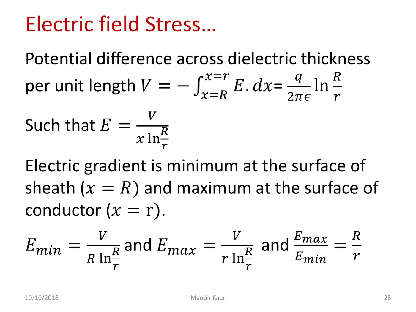 Unit 6, as she taught it — slide 28